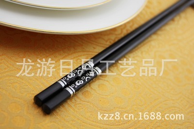 【筷子庄 酒店合金筷 合金筷 礼品筷 日韩筷子批发 筷子厂家】价格,厂家,图片,刀叉,龙游日月工艺品厂-