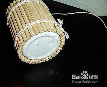 神器 巧妙利用筷子制作手工艺品 小水桶